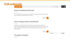 Desktop Screenshot of clubambasada.pl